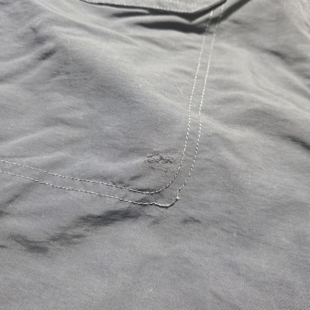 The‎ North Face Convertible Pants Mens 28x30 Size XL Charcoal Gray Belted